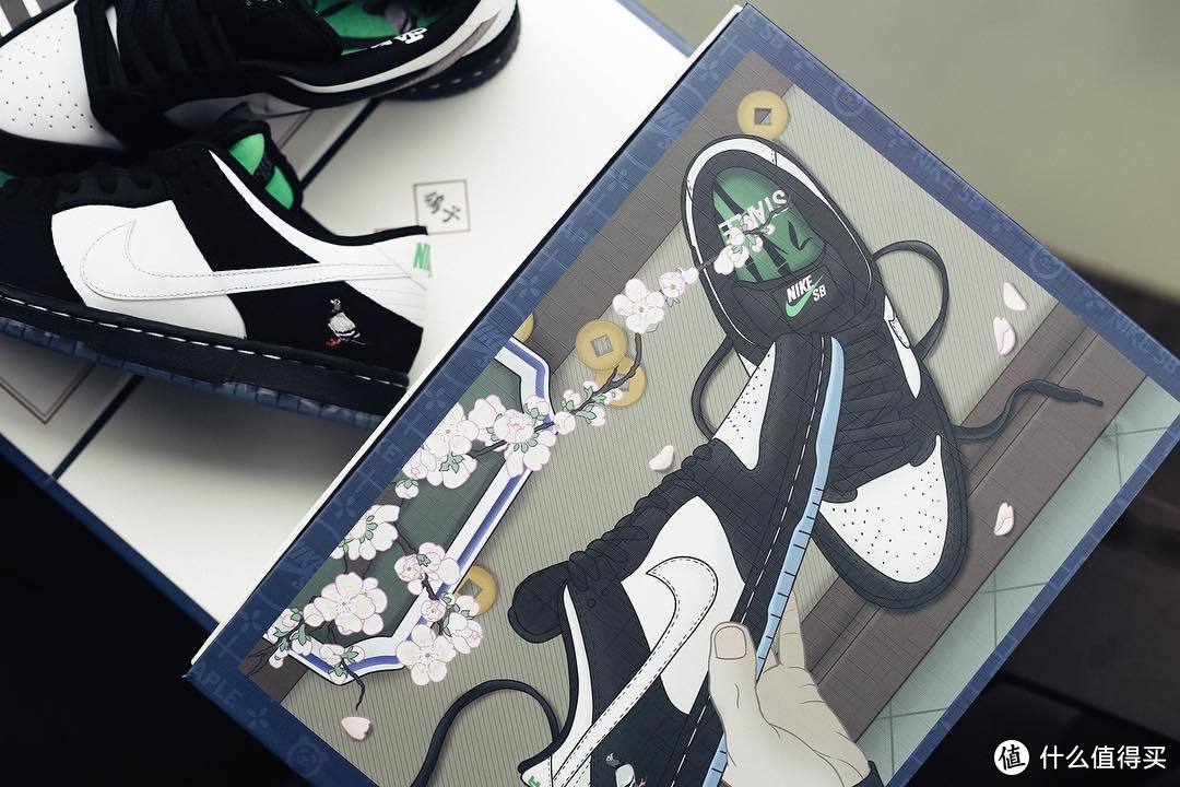 揭秘SNKRS CAM发售，NIKE 耐克 Staple x Nike SB Dunk Low 熊猫鸽子开箱