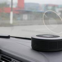 70迈车载空气净化器使用总结(安装|走线|连接|模式)