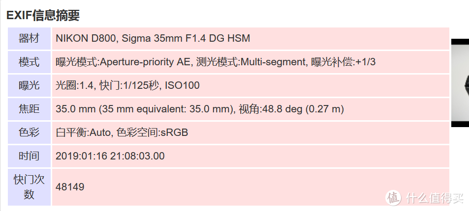 最近拍的一张图片，快门数是48000+基本上一年一万张。使用率也不算很低了。