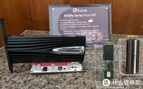 搭东芝96层TLC颗粒：PLEXTOR 浦科特 展出 M10Pe、M9V系列 固态硬盘