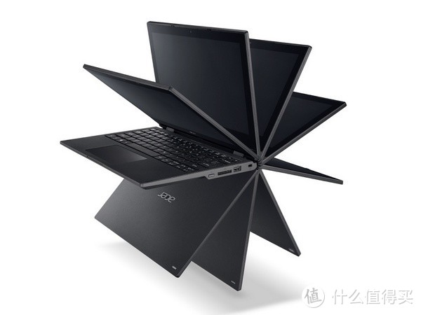 360°翻转屏幕：acer 宏碁 发布 新款 TravelMate Spin B1 二合一变形本