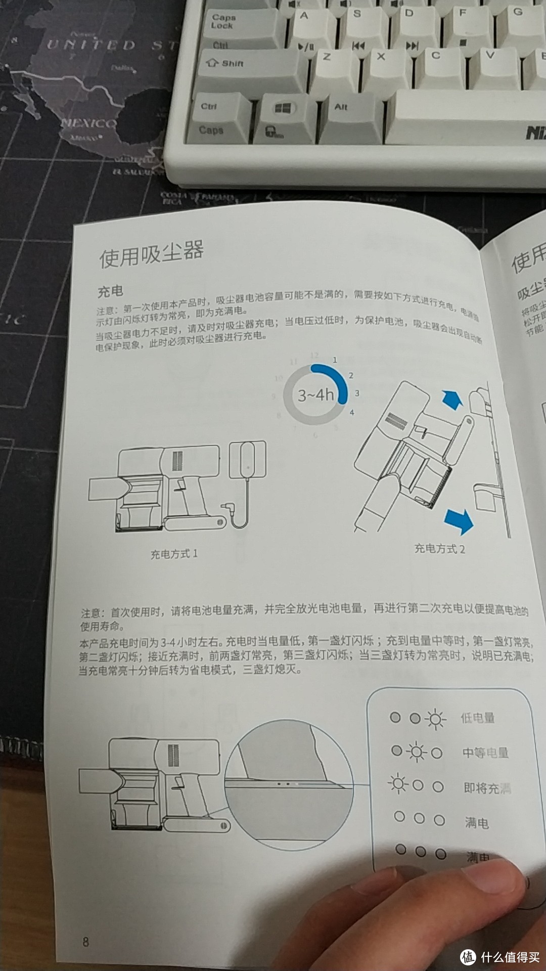 首次充电要充满，完全放光电再充，锂电池的记忆效应是可以忽略不计的，记忆效应严重的是铅酸电池。不知道他们为什么还要提醒这一句。