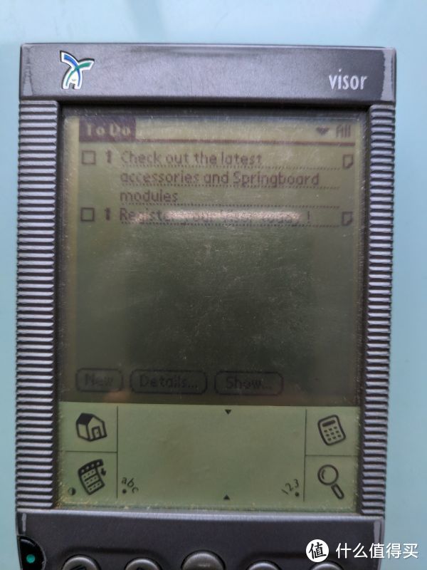 我的早期生产力工具Handspring Visor Platinum