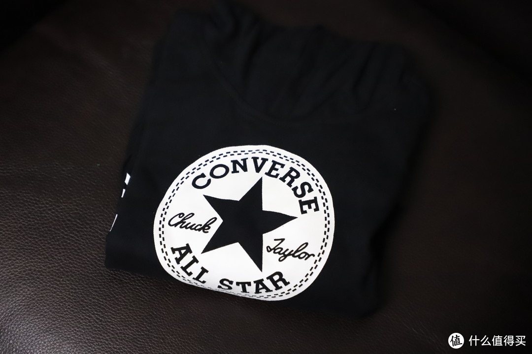 Converse 匡威儿童黑色印花卫衣