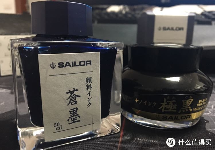 Sailor写乐苍墨钢笔墨水评测