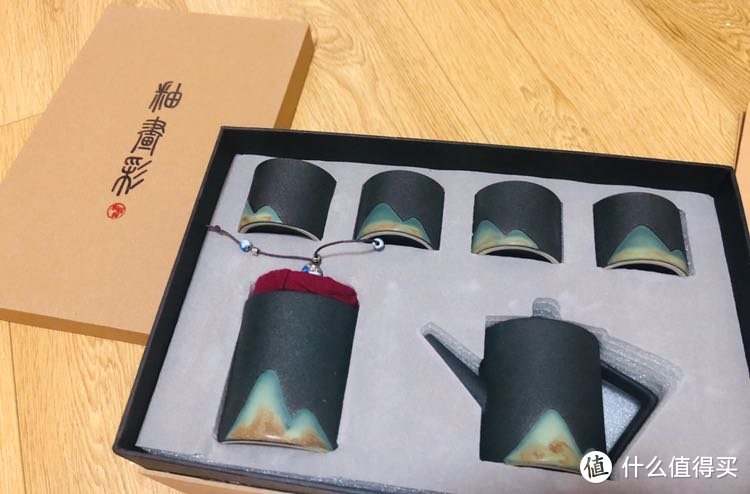 两腋清风茶一杯—榜书城远山系列黑陶功夫茶具开箱小测