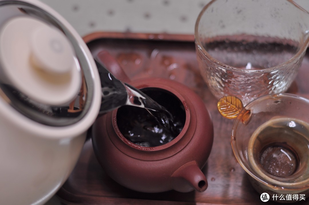 茶饮有仙趣，南山自在翁，圈厨复古电热水壶使用体验。