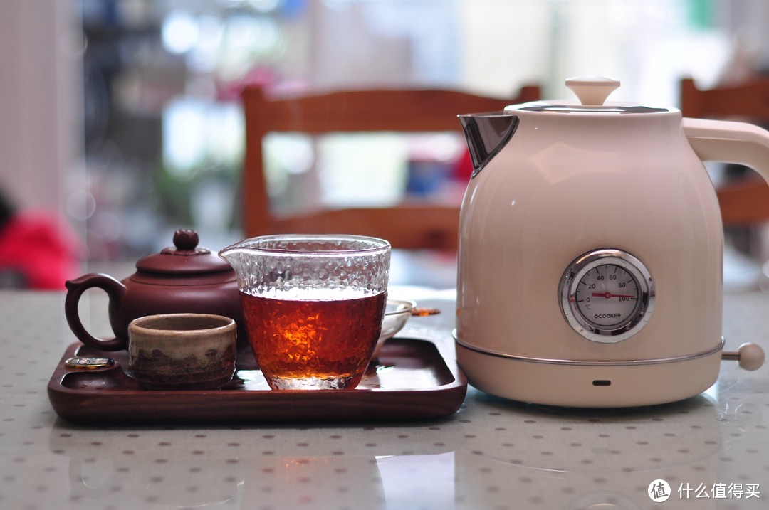 茶饮有仙趣，南山自在翁，圈厨复古电热水壶使用体验。