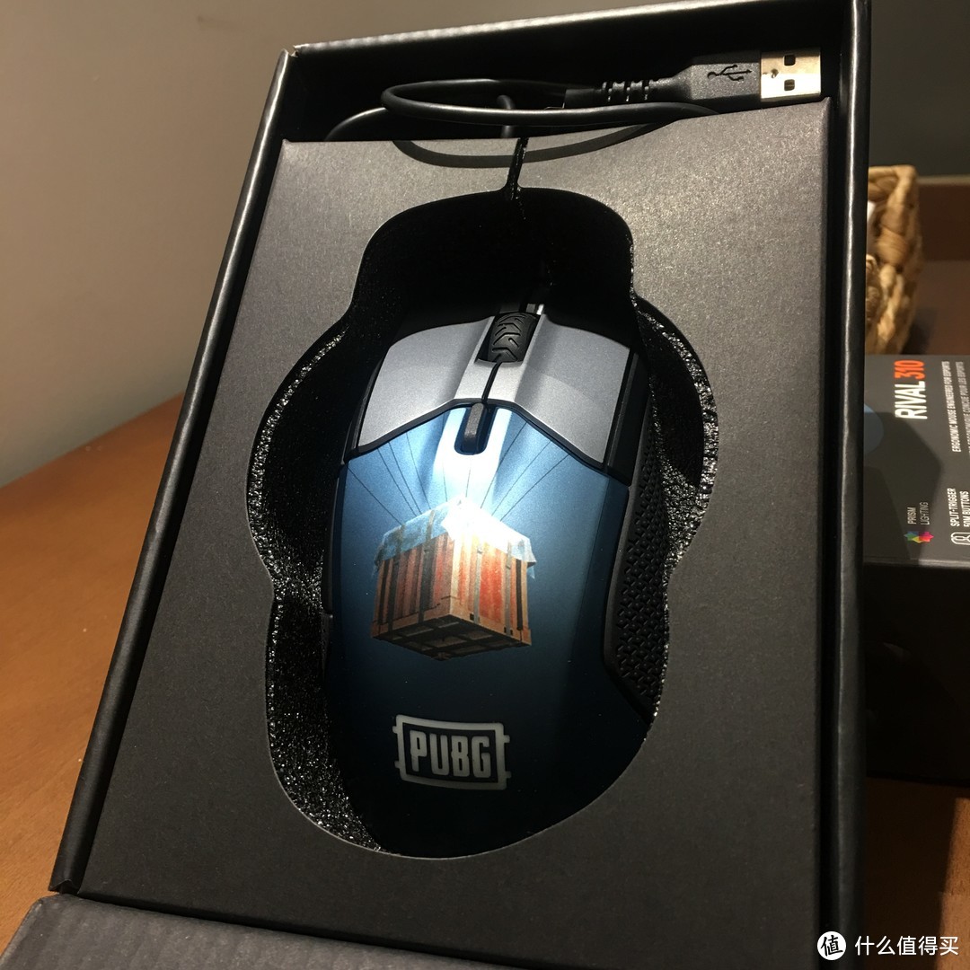 离吃鸡只差一个鼠标—赛睿Rival 310 PUBG绝地求生定制鼠标+鼠标垫评测