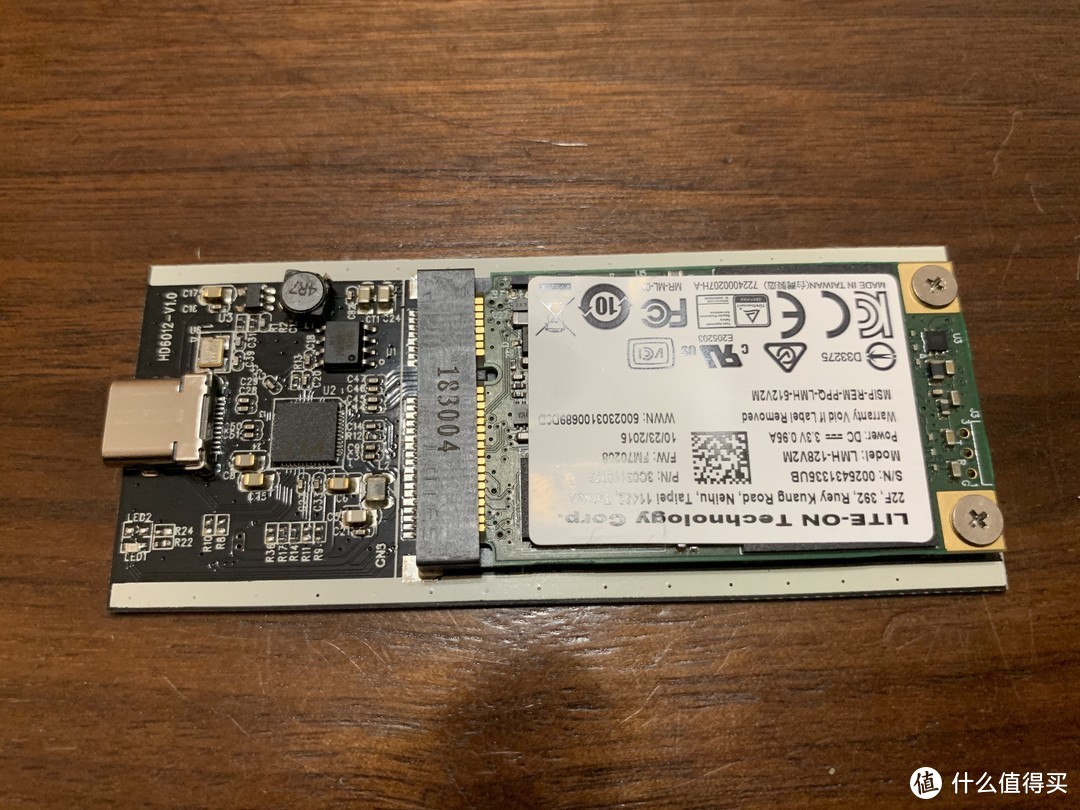 ZOMY mSATA转USB3.1 Type-C固态移动硬盘盒晒单