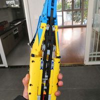 乐高 科技机械组 42074 竞赛帆船外观展示(梁柱|船体)