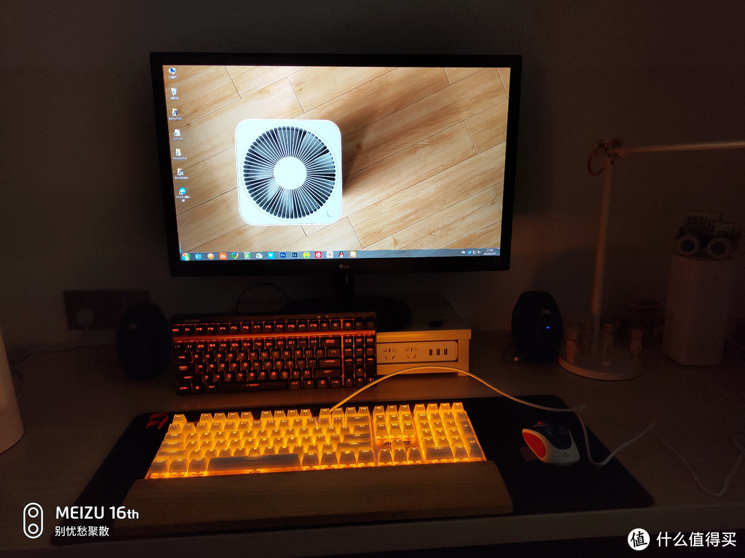 入门级新品  AJAZZ黑爵 朋克晶彩 机械键盘（黑轴） 众测体验
