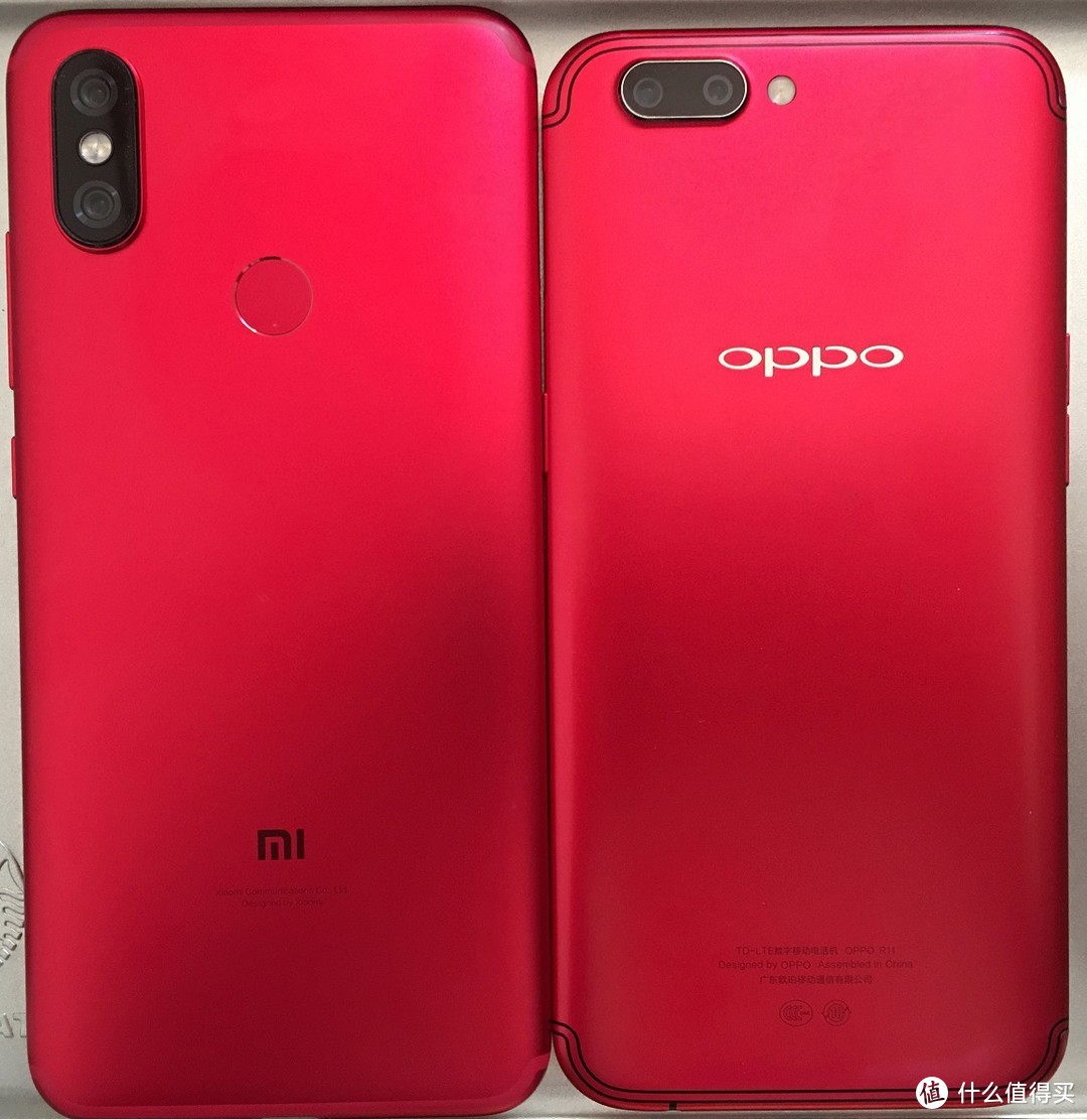 过气网红手机的简单对比—OPPO R11 vs 小米6X