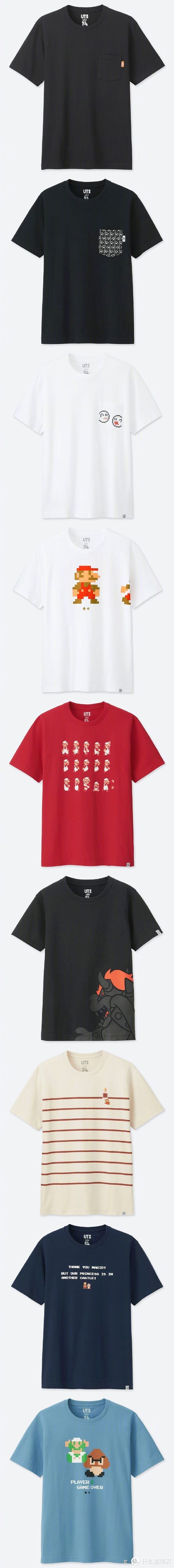 重返游戏：优衣库 x 任天堂新款 T恤公开 4月开售！