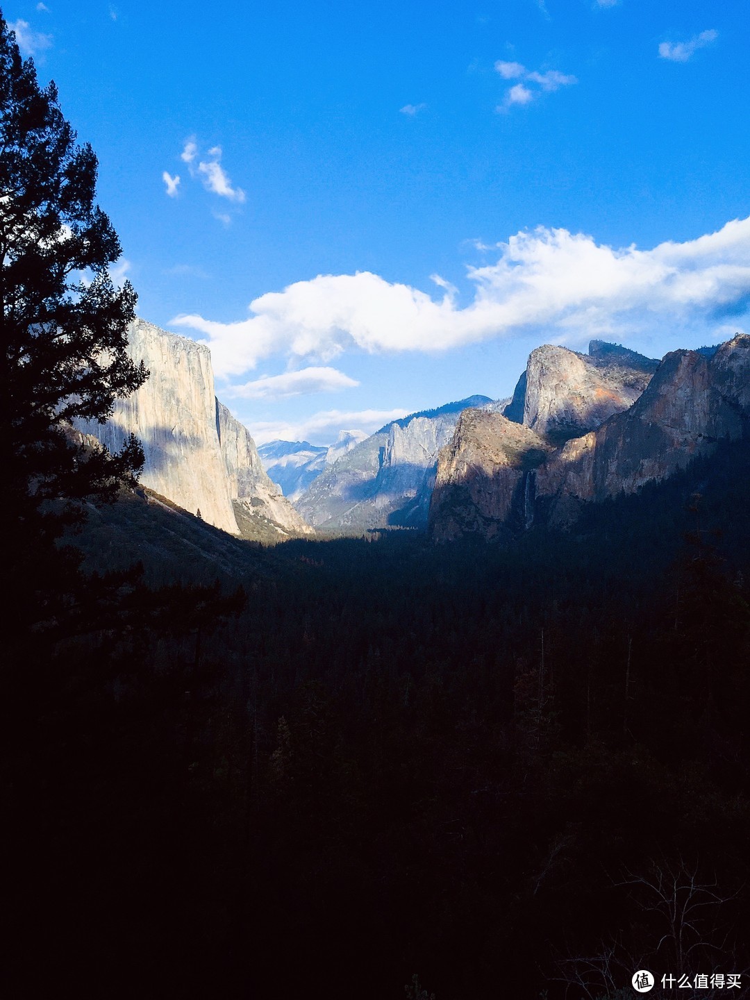 Yosemite的U型山谷