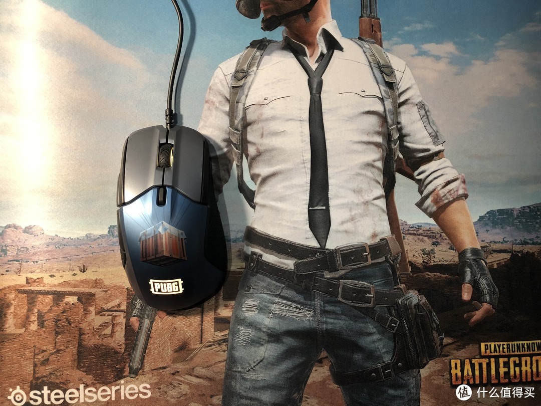 瑕不掩瑜的SteelSeries赛睿Rival 310 PUBG绝地求生限量版鼠标+鼠标垫套装