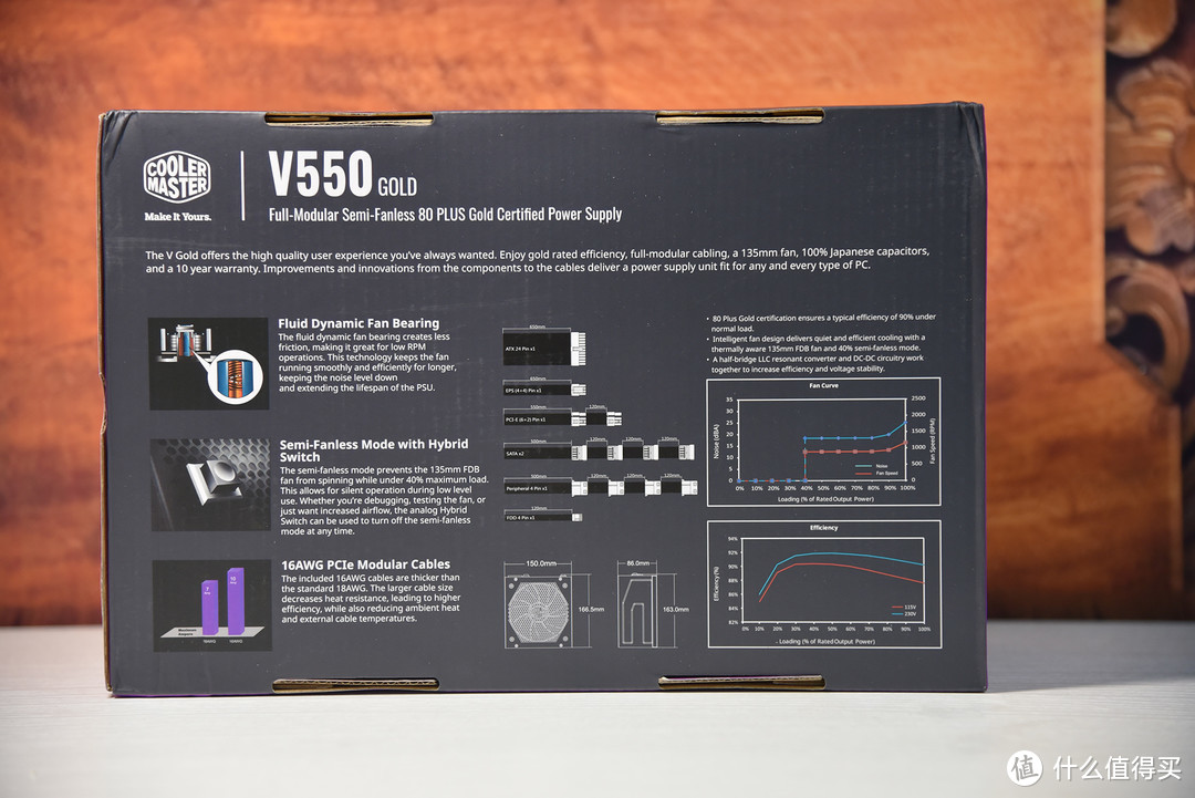 10年质保的底气是什么？当然是质量——酷冷至尊V550 Gold金牌全模组电源开箱简评