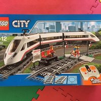 乐高 城市系列 60051 高速列车 玩具外观展示(人仔|指示灯)