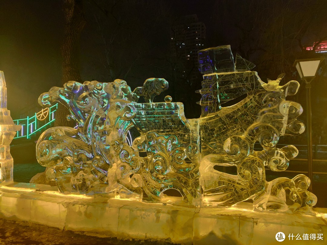 免费冰灯也好看，2019年哈尔滨兆麟公园冰灯游园会小记