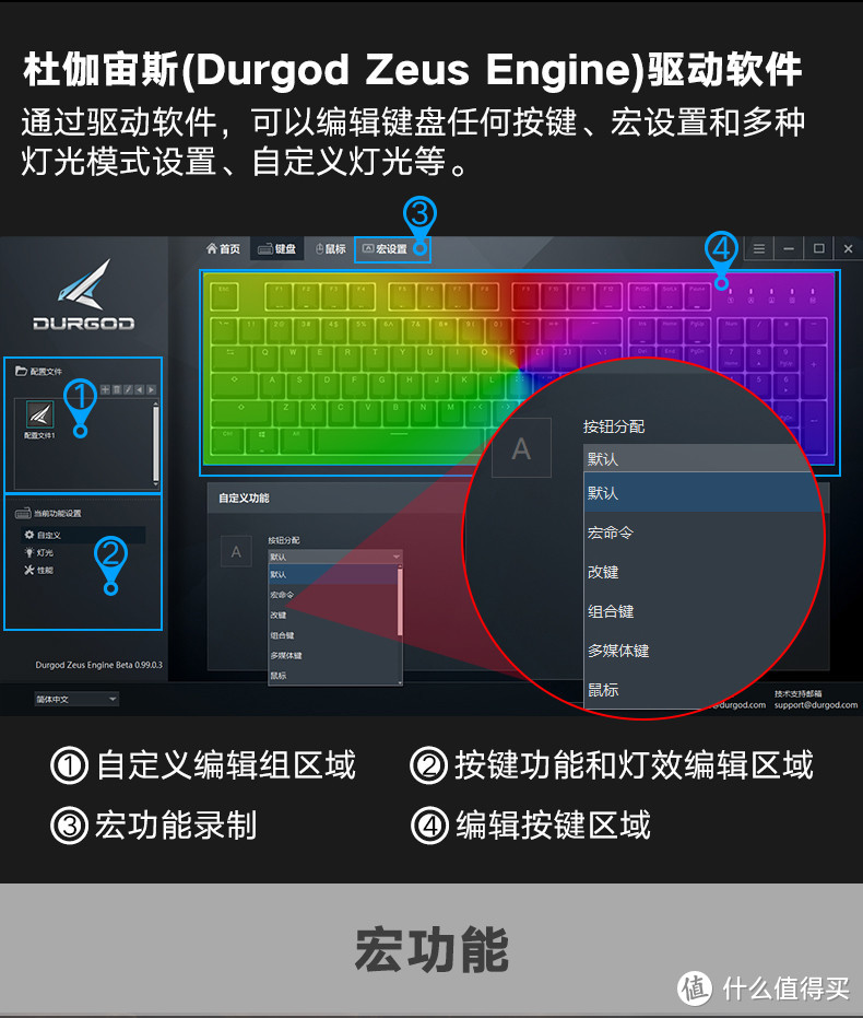 豪华福袋众测阴差阳错，运动耳机换DURGOD杜伽 K310 金牛座Nebula机械键盘，众测君新一年诱惑我入新坑啊！