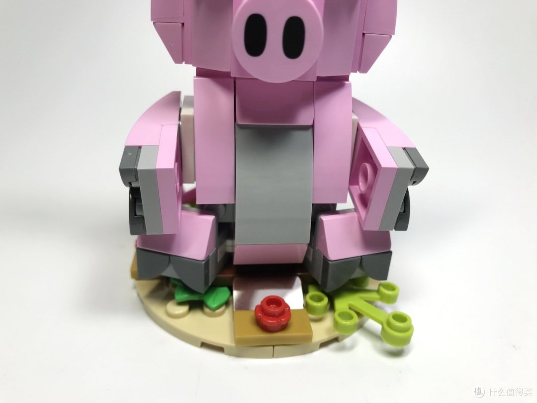 lego 乐高 拼拼乐 篇208: 可爱的粉红猪 40186 乐高猪年春节礼