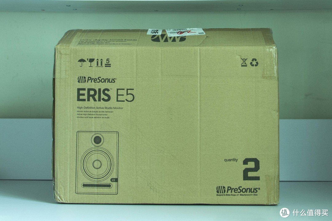 PreSonus Eris E5 有源双功放监听音箱开箱分享