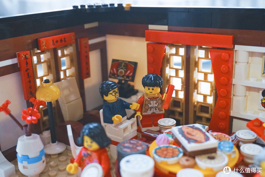 乐高LEGO 中国风春节限定 新年系列 80101年夜饭  动手玩