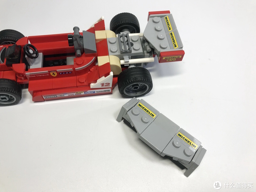 LEGO 乐高 拼拼乐 篇207：超级赛车 75889 之 法拉利  Ferrari 312 T4