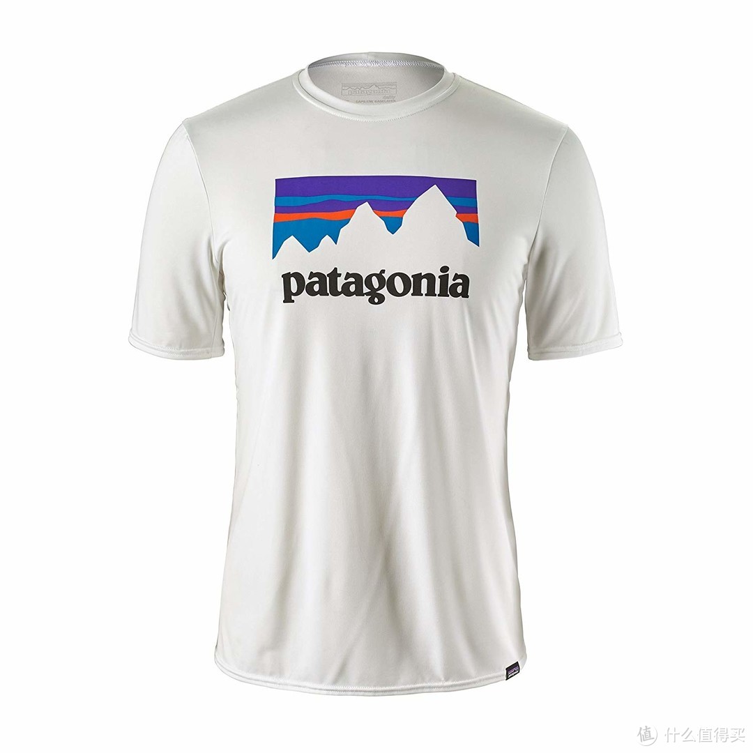 好事成双，Patagonia白色C1T恤长短各一，开箱晒物，对比，评测