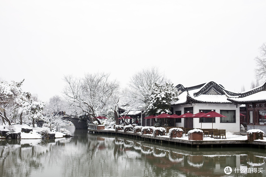 瘦西湖雪景