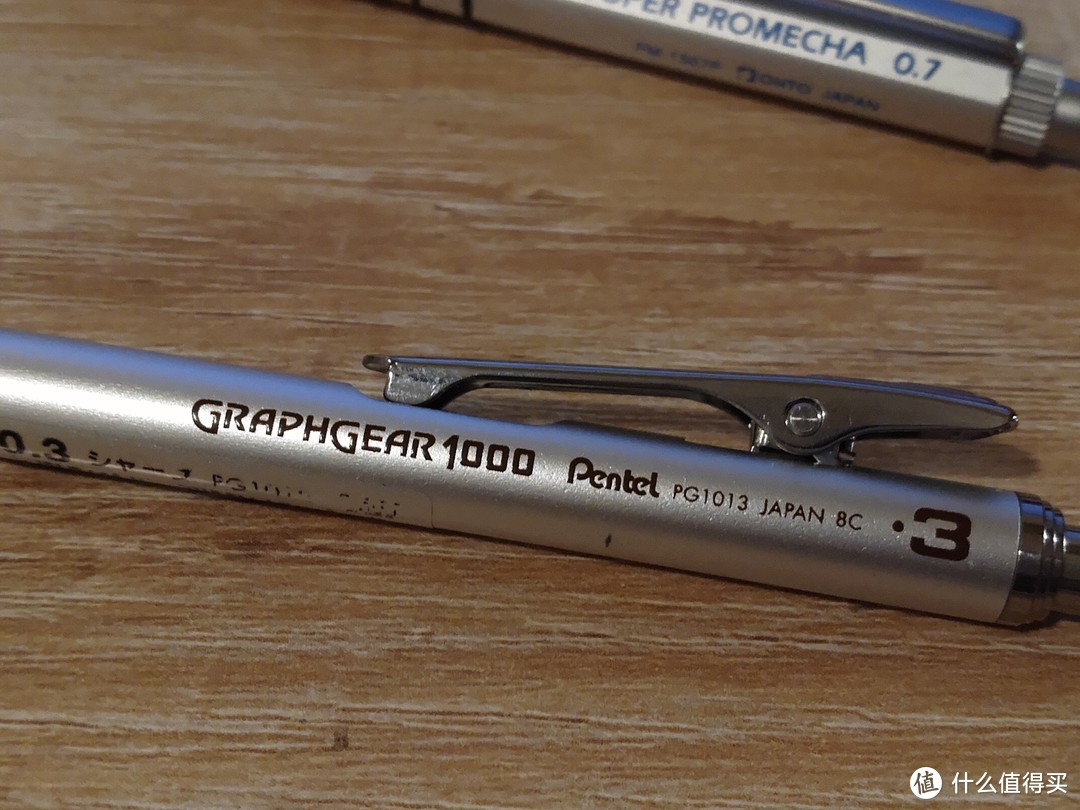 一眸之下的精致：Pentel派通 GraphGear1000系列金属自动铅笔