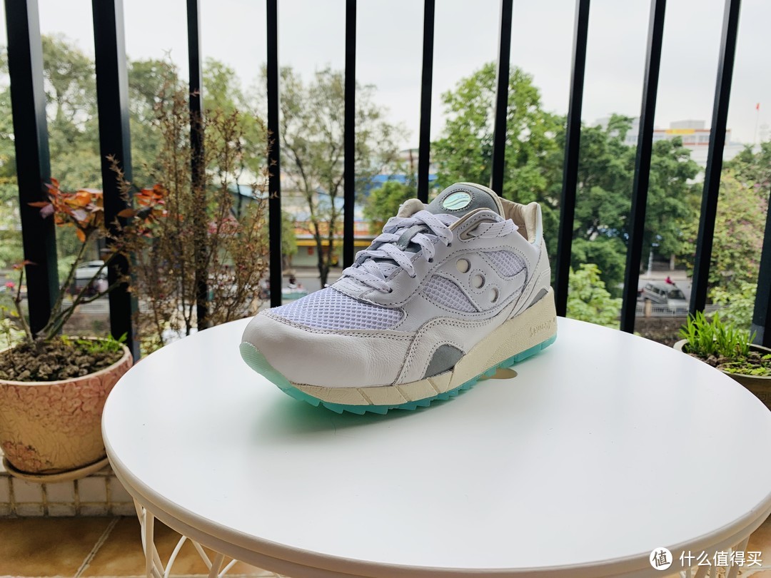 Saucony 圣康尼 SHADOW 6000 OYSTER 复古跑鞋