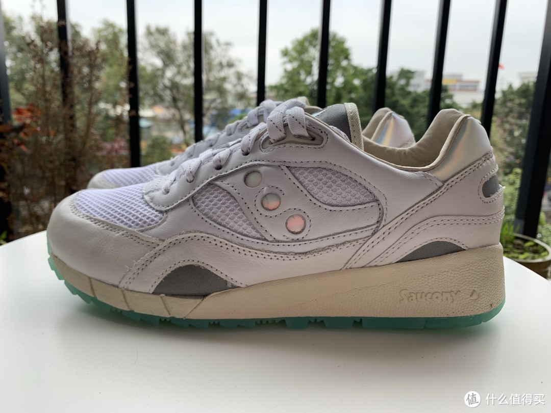 Saucony 圣康尼 SHADOW 6000 OYSTER 复古跑鞋