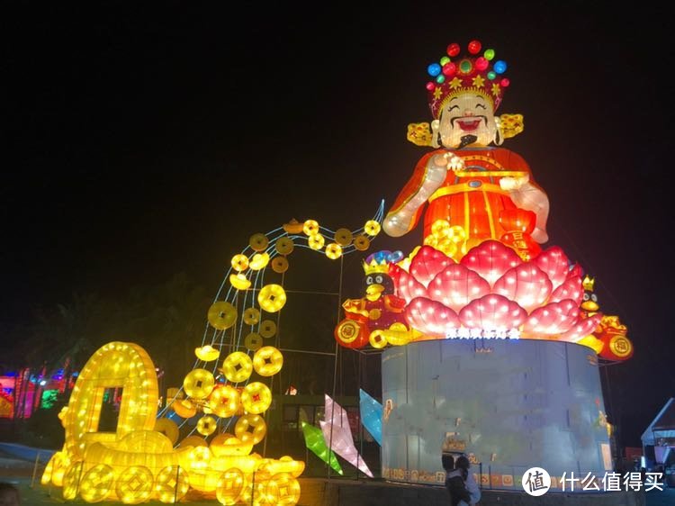 深圳灯会，财神到