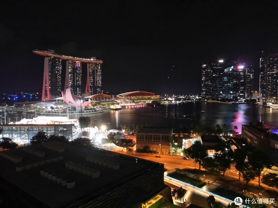 滨海湾夜景