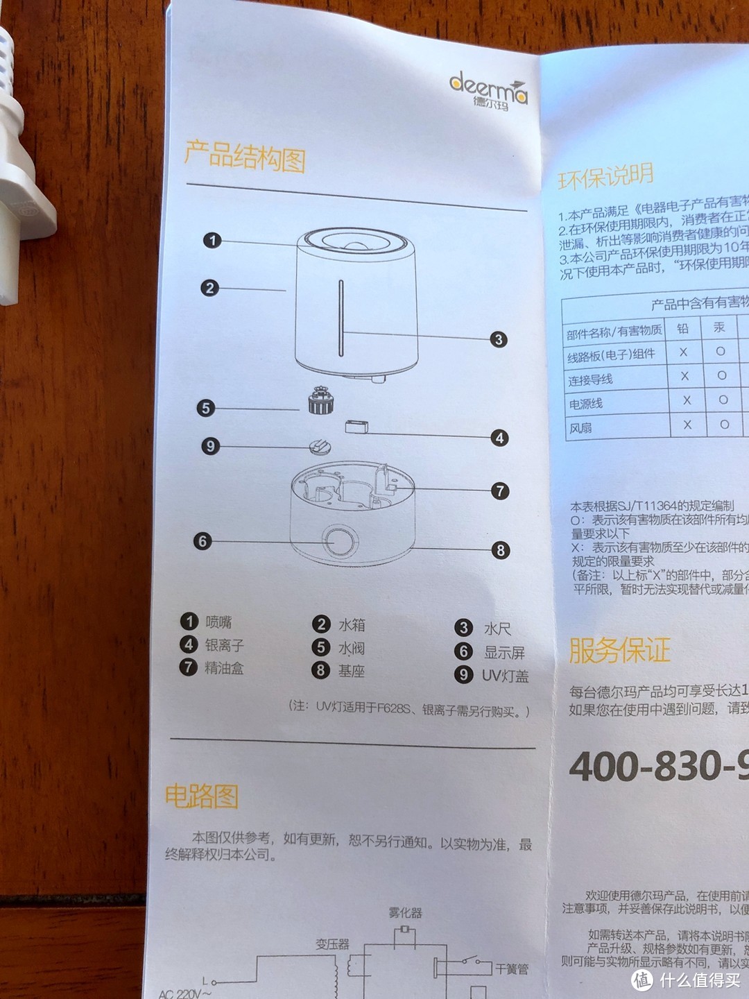 加湿效果明显 Deerma德尔玛 DEM-F628A 加湿器 开箱简评