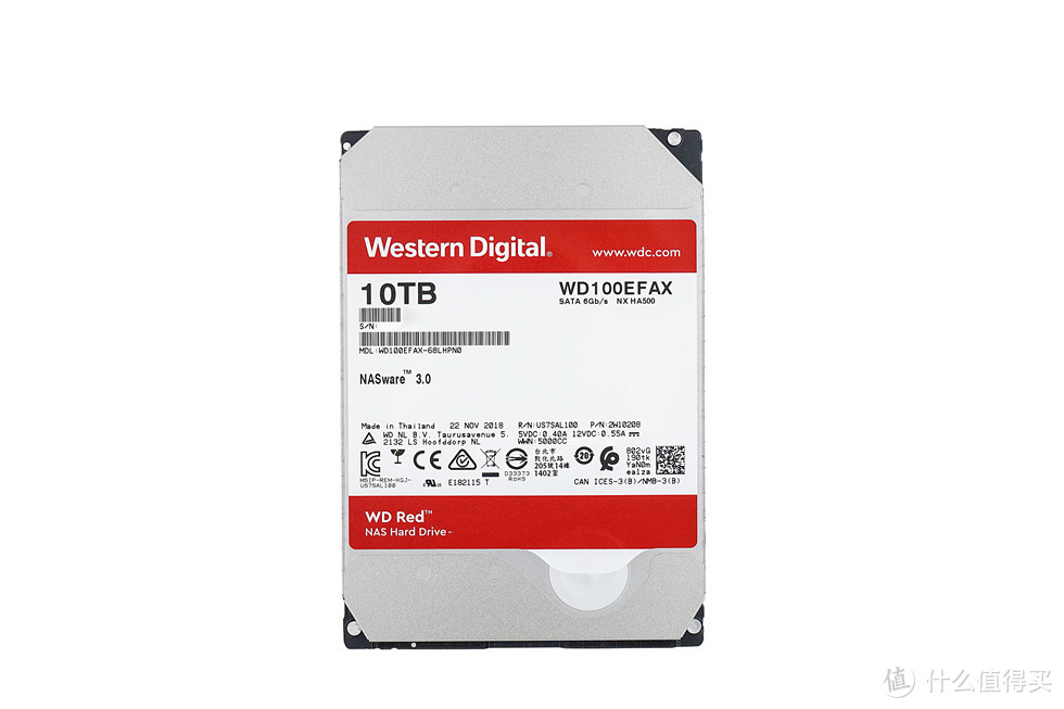 Western Digital Red 西部数据红盘10T测试