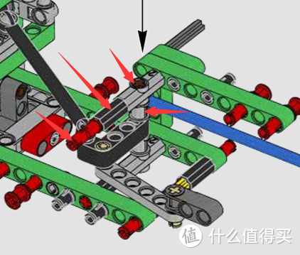 拆掉图上箭头所指的这些零件