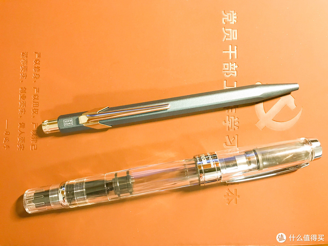 一次拔草两支-三文堂TWSBI580海军透明特别版&瑞士CARAN D'ACHE卡达849NESPRESSO联名