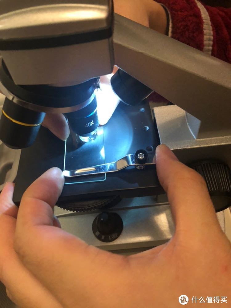 再穷不能穷教育之宝宝生日礼物—宝视德显微镜伪拆箱记