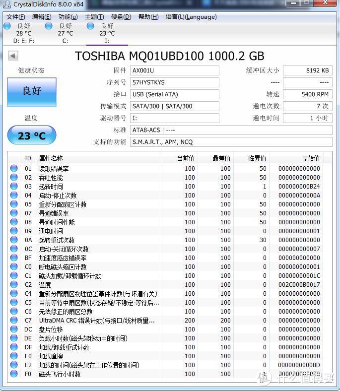 东芝CANVIO V9和A2移动硬盘晒单