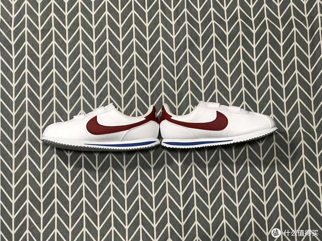 经典的阿甘鞋！NIKE Cortez Basic SL魔术贴童鞋