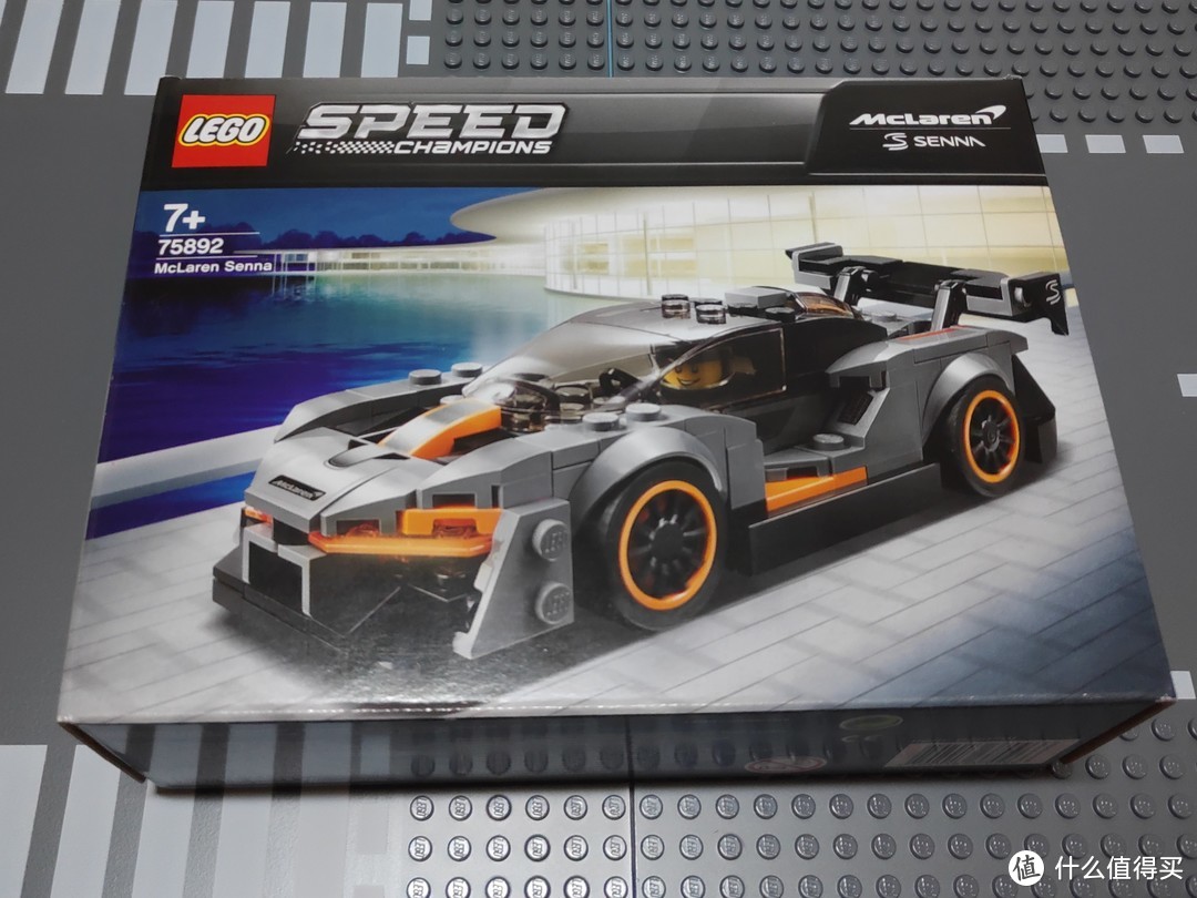 2019新品中最风骚的跑车——LEGO 乐高 超级赛车系列 75892 迈凯伦塞纳