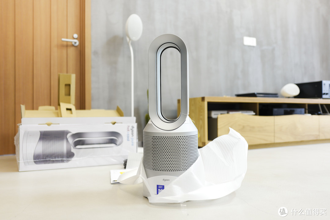 这个冬天不太冷？戴森 Dyson HP00 空气净化暖风扇 开箱