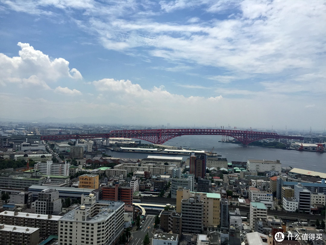 空中俯瞰大阪港