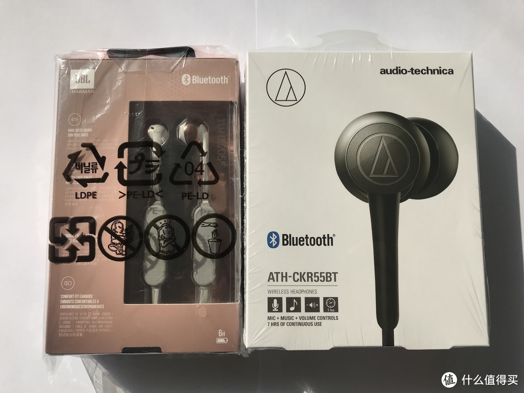 首发 Audio-Technica 铁三角 ATH-CKR55BT 入耳式蓝牙耳机 开箱晒单