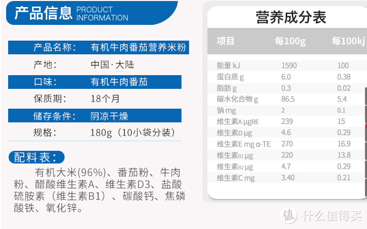 国货当自强—七种品牌婴儿米粉横评