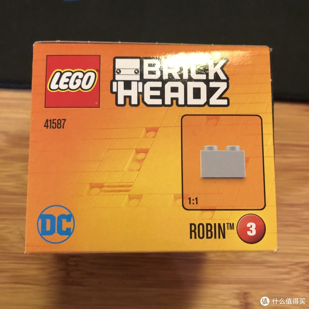 LEGO 乐高 brickheadz方头仔 41587罗宾