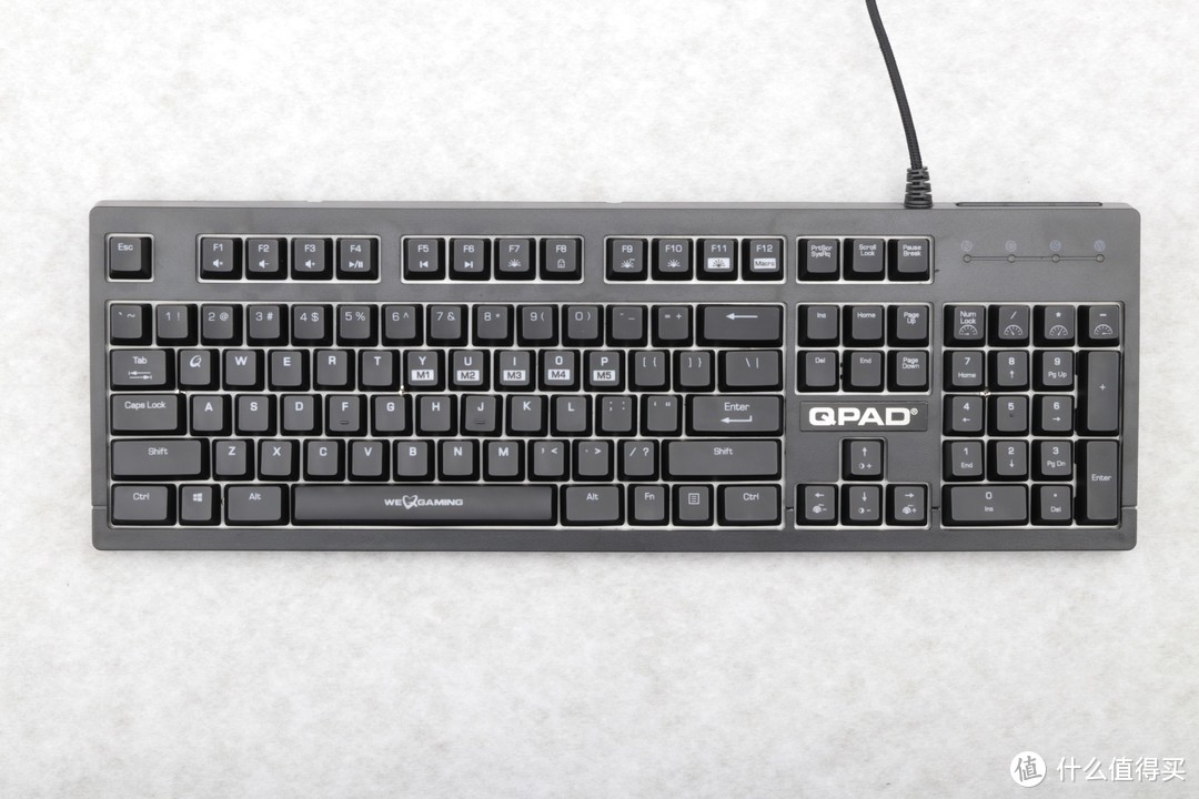 直接用水冲，最简单粗暴的键盘清洁方式 QPAD KO-90 RGB电竞键盘