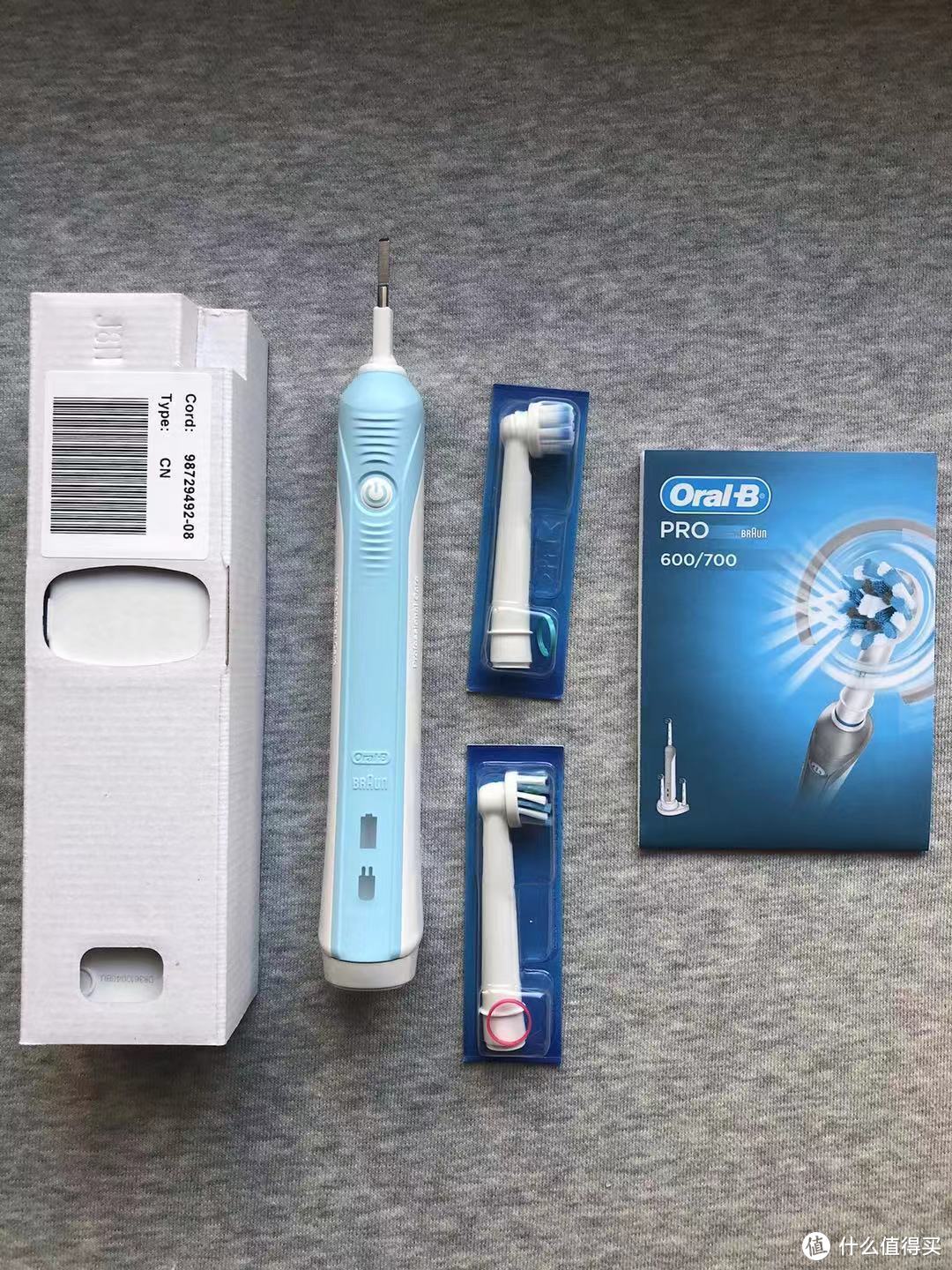 直接、够劲—Oral-B 欧乐-B D16 P600电动牙刷